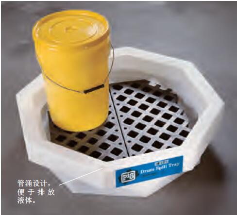 圆桶防溢盛装盘
